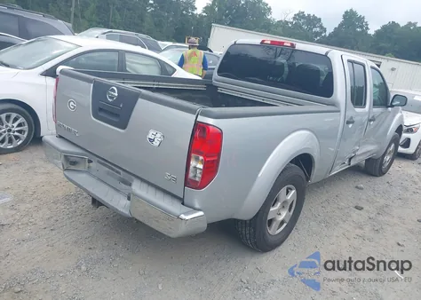 2007 Nissan Frontier Se из США, поврежденный, VIN 1N6AD09U17C446811